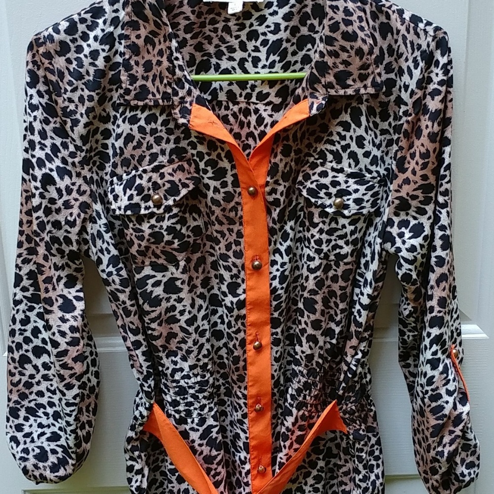Olive & Oak, Dress, Cheetah Print, Animal Print